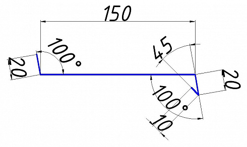 Отлив 150мм